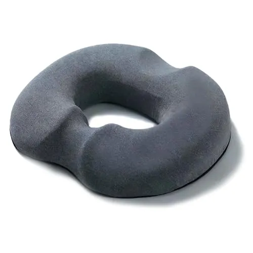 Zhixan Memory Foam Donut Sitzkissen, Sitzring Entlastung Steißbein Ischias | Hämorrhoiden, Nach Op, Universal, Bürostuhl, Auto, Rollstuhl
