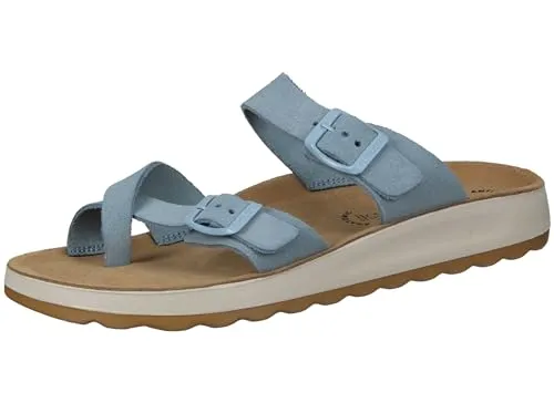 Fly Flot Pantoletten 40 EU - Clogs & Pantoletten für Damen, mit anpassbarem Schnallenverschluss und gepolsterter Ledersohle für höchsten Tragekomfort.