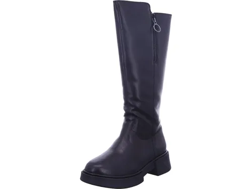CAPRICE Damen Winterstiefel mit Absatz, Gefüttert in Schwarz (Black Nappa) - Wanderschuhe mit AIRMOTION Sohlentechnologie für optimale Zirkulation und Federung, ideal für frostige Tage und komfortable Outdoor-Abenteuer.