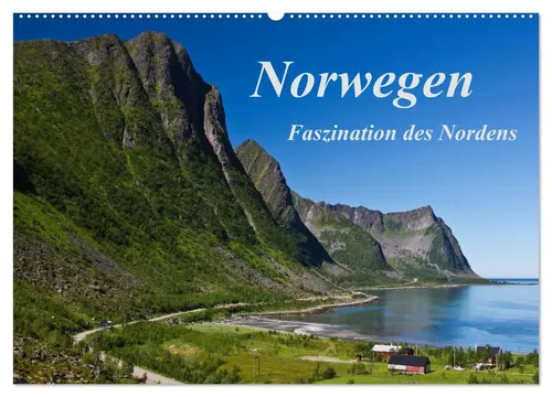 Anja Ergler | Norwegen - Faszination des Nordens (Wandkalender 2026 DIN A2) - Entdecken Sie die Schönheit Norwegens mit diesem hochwertigen Wandkalender. 14 beeindruckende Motive aus dem Norden, ideal für Reisen und Urlaub. Perfekt für jeden Raum!