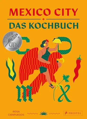 Mexico City – Das Kochbuch: Authentische Rezepte aus Mexiko-Stadt - Kochbuch mit authentischen Rezepten aus Mexiko-Stadt, ausgestattet mit einem Motiv-Farbschnitt und einer besonders schönen Gestaltung für kulinarische Entdeckungen.