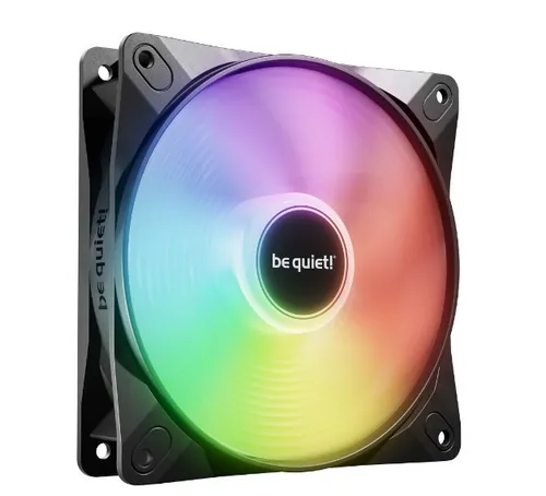 be quiet! Light Wings LX PWM high-speed Lüfter 120mm Schwarz - 2100 U/min, RGB LED-Beleuchtung für optimale Kühlung und stylisches Design