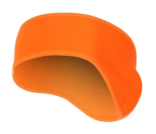 axy Sport Stirnband Winter Ohrenwärmer Headband für Joggen Wandern Radfahrrad Radsport Haarband Kopfband Sportband Ohrenschutz Stirnbänder Warm Herren Damen (Orange)
