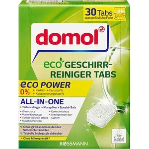 domol eco POWER ALL-IN-ONE Spülmaschinentabs 30 St.