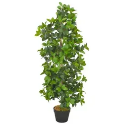 Künstliche Lorbeerbaum Pflanze mit Topf 120 cm