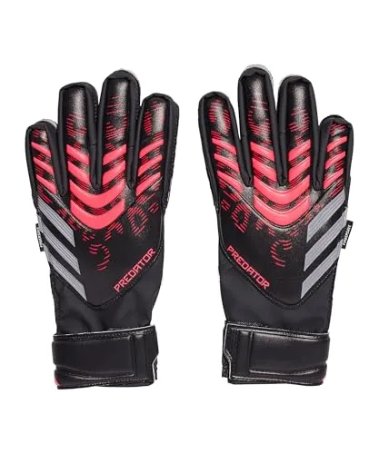 adidas Performance Predator Match Torwarthandschuhe Kids schwarz, 4 Kinder - Torwarthandschuhe für Kids, bieten optimalen Grip und Schutz für junge Talente auf dem Spielfeld.