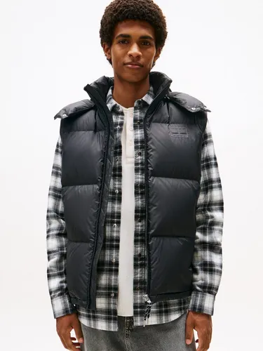Tommy Jeans Steppweste ALASKA DOWN VEST Regular fit mit abnehmbarer Kapuze