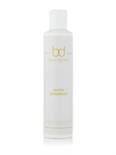 Björn Donner Nutri Shampoo 200ml - Hochwertiges Haarpflegeprodukt mit Jojoba- und Macadamiaöl für intensive Pflege und Glanz, ideal für Erwachsene.