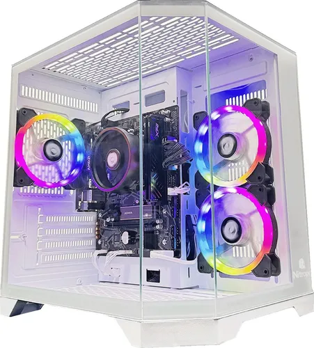 Gaming-Desktop-PC NitroPC Avancé in weiß von Nitropc
