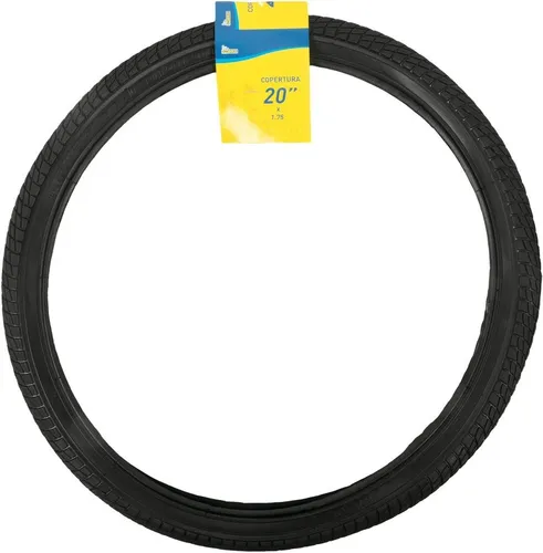 On Bike Schwarze Abdeckung für Erwachsenenfahrräder 20 Zoll x 1,75