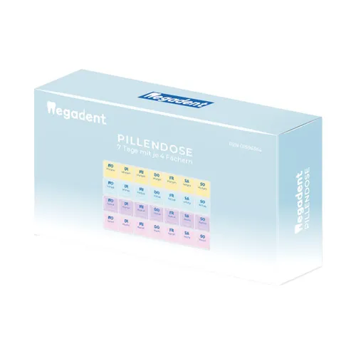 Pillendose 7-Tage + 4 Fächer