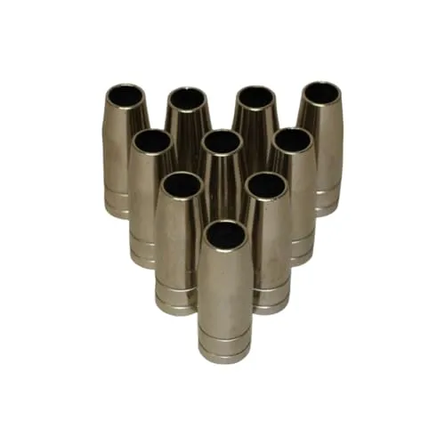 MB14 MB15 Gasdüse konisch 10 Stk. NW Ø 12,0 mm für Brenner MB14 MB15 MIG MAG