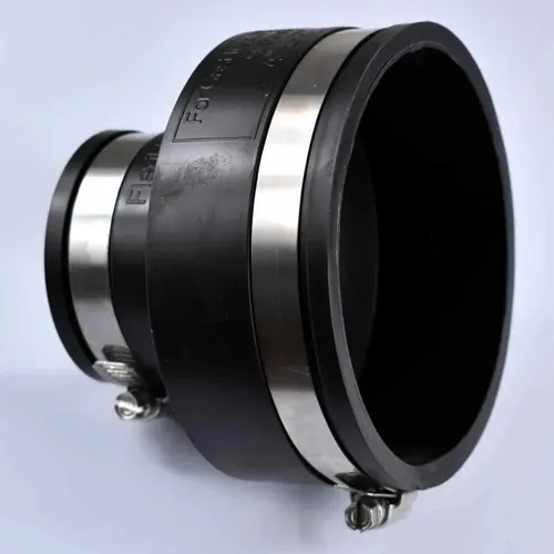Flexibler 110x90 mm Rohrverbinder aus PVC Elastomer