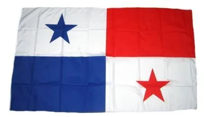 FahnenMax Fahne/Stockflagge Panama 30 x 45 cm Flagge