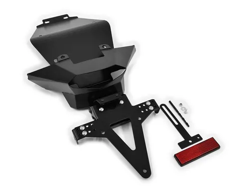 ZIEGER Kennzeichenhalter Classic Complete für KTM 125 Duke / 200 Duke / 390 Duke - Hochwertiger ZIEGER Kennzeichenhalter für KTM 125/200/390 Duke, pulverbeschichtet und witterungsbeständig. Flexibel einstellbar, keine Verkleidungsänderung nötig. Einfache Montage mit ABE-freiem Design.