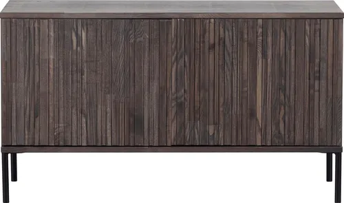 WOOOD TV-Board Gravure aus Eschenholz 100 cm - TV-Halterung mit elegantem Eschenholz-Design, bietet praktische Aufbewahrung und sorgt für einen organisierten Wohnbereich.