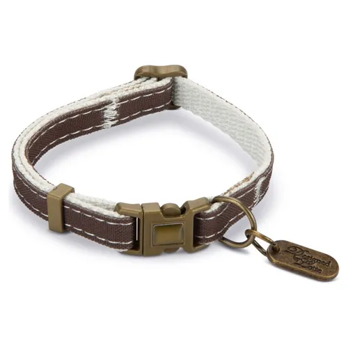 Designed by Lotte Katzenhalsband Virante Nylon braun 20-30 cm Größe adjustable