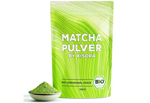 Kemes Tee Matcha Pulver BIO Qualität Ceremonial Grade 100 Gramm Matchapulver, BIO