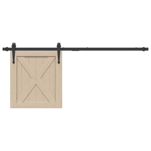 vidaXL Mini Schiebetürbeschlag Set für Schranktüren 122 cm