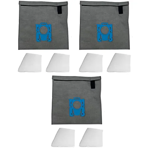 wiederverwendbare Dauer-Textil-Staubsaugerbeutel kompatibel für AEG GR210S s-bag AEG VX9, UltraOne, Uogreen 3