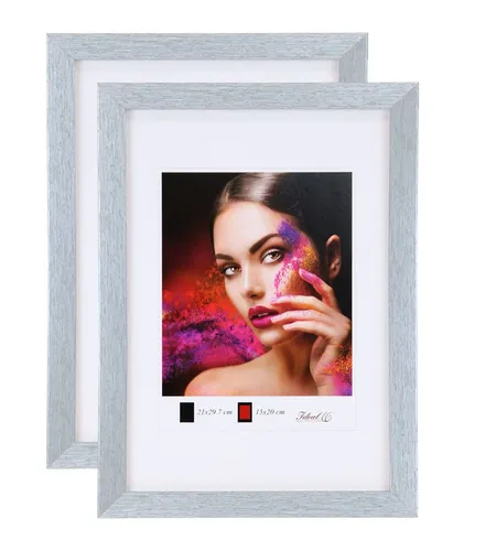 IDEAL TREND Bilderrahmen 2er 3er 5er Set Holz Bilderrahmen Lifestyle Plexi Foto Rahmen Collage