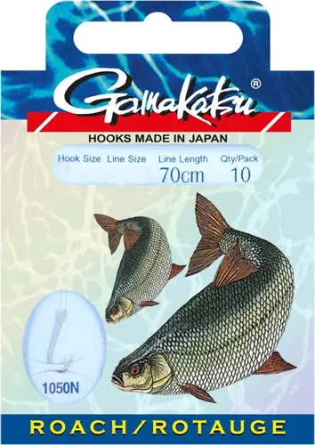 Gamakatsu Booklet Roach 1050N Gr.12 0,14mm 70cm