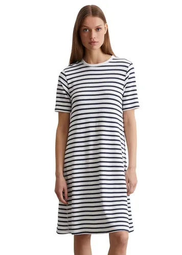 Jerseykleid MARC O'POLO für Damen - Elegantes Jerseykleid in muted blau, loose fit, ideal für lässige Anlässe. Hergestellt aus hochwertigem Jersey für höchsten Tragekomfort.