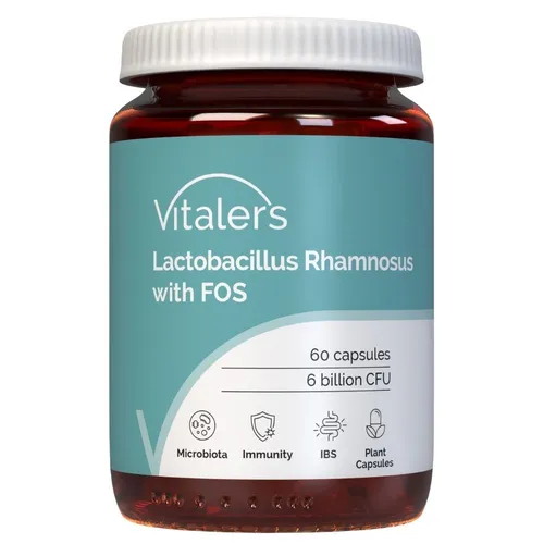 Vitaler's Lactobacillus Rhamnosus mit FOS (Probiotikum) - 60 Kapseln