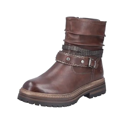 Rieker Damen 93062 Biker-Boot, braun 25, 37 EU von Rieker