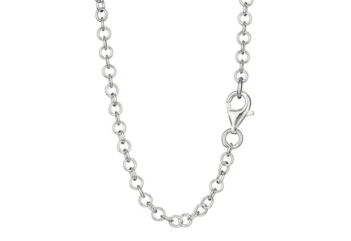 NKlaus 40cm Ankerkette aus 925 Silber - Elegante Halskette für Damen, 40cm lang, 3,5mm breit und nur 5,24g schwer – vereint Stil und Komfort für einen charmanten Look.