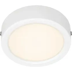 Di-Ka LED Aufbauleuchte Fire Ø 12 cm 7W, neutralweiß - Weiß