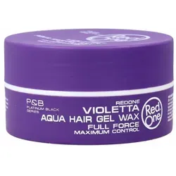 RedOne Aqua Violetta Haarwachs für Herren – Starker Halt & Glänzendes Finish – 150 ml