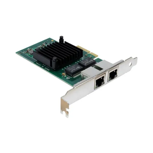 Argus ST-727 Netzwerkadapter - Netzwerkkarten mit PCIe 2.0 x4 Low-Profile und 2x Gigabit Ethernet für blitzschnelle Internetverbindungen und platzsparende Installation.
