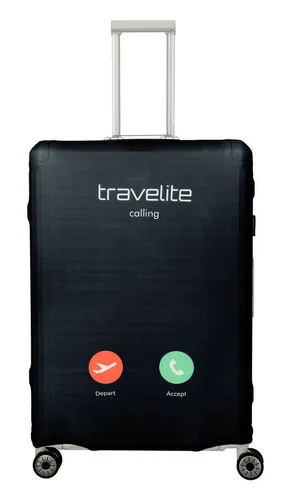 travelite Luggage Cover L – Schutz für Ihren Trolley - Kofferwaagen: Schützen Sie Ihren Trolley vor Schmutz und Kratzern mit dem praktischen Luggage Cover von travelite. Faltbar und einfach anzubringen, ideal für unterwegs.