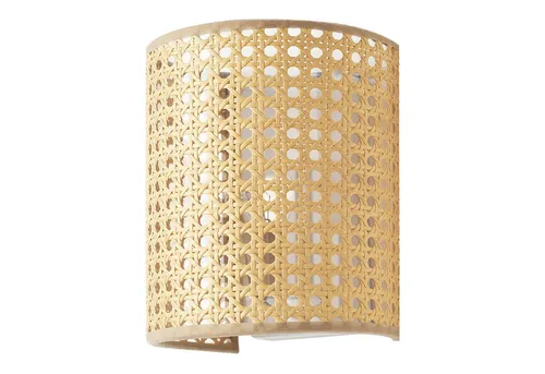 lux.pro Wandleuchte, ohne Leuchtmittel, »Ascot« in Rattanoptik