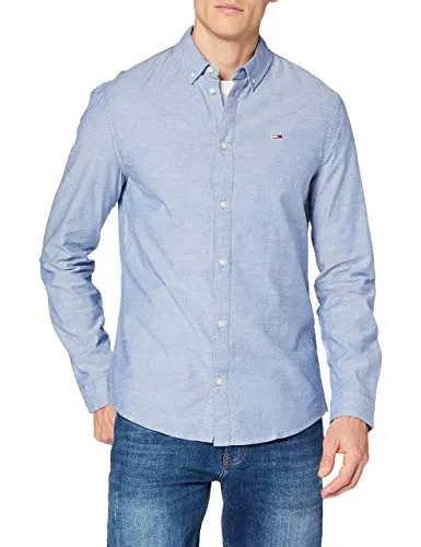 Tommy Jeans Herren Tjm Slim Stretch Oxford Shirt von Tommy Jeans