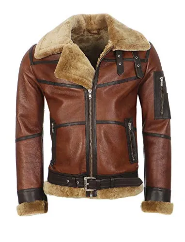 Hollert Herren Bomberjacke B16 Rocky in braun von Hollert