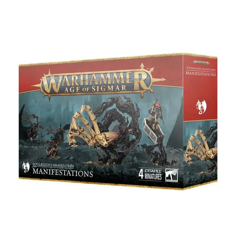 Games Workshop Spielfigur Warhammer Age of Sigmar Soulblight Gravelords Manifestations - Spielzeugfiguren aus dem Warhammer Age of Sigmar Universum, ideal für Sammler und Tabletop-Spieler, bringen deine Armee zum Leben.
