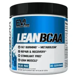 EVL Nutrition LeanBCAA (30 serv) Blue Raz