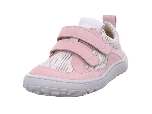 Froddo Mega Flexible Sneaker *Barefoot Base * Leder + Mesh Besatz v G3130260 (7 Denim/Neon Gelb, EU Schuhgrößensystem, Grundschulkind, Numerisch, M, 30)