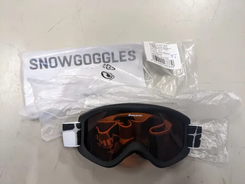 Alpina Skibrille Singleflex Carvy 2.0 Schwarz A7076431 - Unisex Kinder Skibrille mit robustem schwarzen Rahmen, ideal für optimalen Schutz und Sicht auf der Piste.