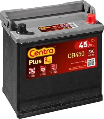CENTRA Plus Starterbatterie 12V 45Ah 330A/EN Batterie