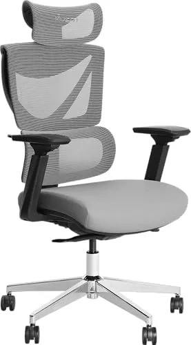MUSSO V900 Structure Master Ergonomischer Bürostuhl mit 4D-Armlehne und Kopfstütze