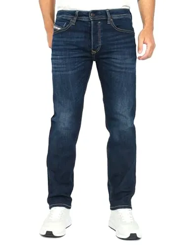 Diesel Herren Regular Tapered Fit Stretch Jeans Buster-X RB065 - Hochwertige Herrenjeans im Regular Tapered Fit, aus 99% Baumwolle und 1% Elasthan für optimalen Tragekomfort und Bewegungsfreiheit. Ideal für jeden Anlass! Größe: W36, Länge: L32.