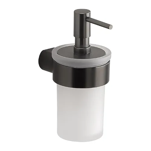 Gedy Pirenei Gun Metal Seifenspender von Gedy