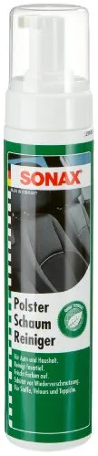 SONAX PolsterSchaumReiniger treibgasfrei 250 ml - Autopflege & Motorradpflege, effektive Reinigung ohne Treibgas für umweltbewusste Pflege von Polstern und Teppichen.