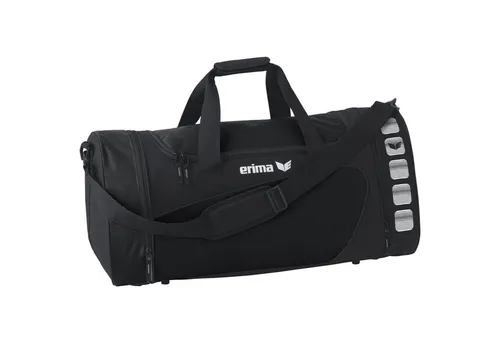 Erima Sporttasche Club 5 - Geräumige Sporttasche mit belüftetem Fach - Sporttaschen für aktive Menschen. Die Erima Club 5 Sporttasche bietet viel Platz, ein belüftetes Fach für schmutzige Kleidung und ist in drei Größen erhältlich.