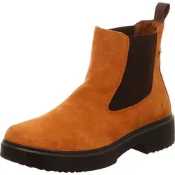 Legero Damen Angel GORE-TEX Chelsea-Stiefel, Amber Brown 3600, 41 EU - Wanderschuhe mit robustem Look und unglaublicher Leichtigkeit. Wasser- und winddicht durch GORE-TEX Futter, ideal für Outdoor-Abenteuer in Komfortweite G.