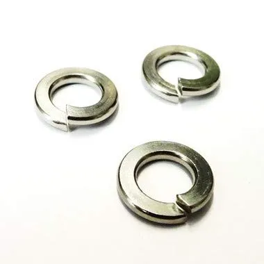 Stück Federringe DIN 127-6,1mm für M6 - Form B - A2 Edelstahl - Werkstoff 1.4310 - Unterlegscheiben - V2A - Federscheiben (50, M6) 50