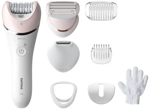 Epilierer Series 8000 BRE721 - schnurloser Epilator - Epiliergerät für eine sanfte Haarentfernung, ideal für zuhause und ohne störende Kabel.